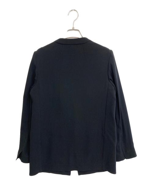 theory（セオリー）theory (セオリー) ノーカラージャケット ブラック サイズ:2の古着・服飾アイテム