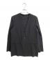theory（セオリー）の古着「ノーカラージャケット」｜ブラック