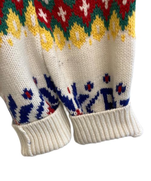 POLO RALPH LAUREN（ポロ・ラルフローレン）POLO RALPH LAUREN (ポロ・ラルフローレン) ノルディックハイネックニット マルチカラー サイズ:Mの古着・服飾アイテム