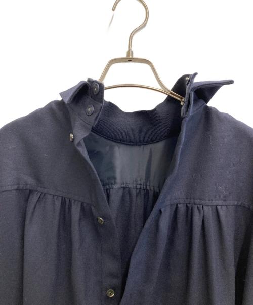 ENFOLD（エンフォルド）ENFOLD (エンフォルド) A-LINE SHIRT DRESS ネイビー サイズ:38の古着・服飾アイテム
