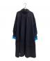 ENFOLD（エンフォルド）の古着「A-LINE SHIRT DRESS」｜ネイビー