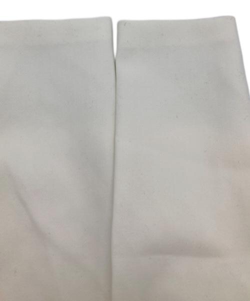 YOKO CHAN（ヨーコチャン）YOKO CHAN (ヨーコチャン) フロントラッフルパールドレス ホワイト サイズ:SIZE Mの古着・服飾アイテム