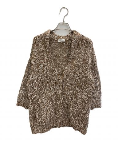BRUNELLO CUCINELLI スパンコール リネンシルクカーディガン BRUNELLO CUCINELLI スパンコール リネンシルクカーディガン ブルネロ