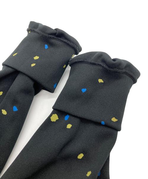 COMME des GARCONS HOMME PLUS（コムデギャルソンオムプリュス）COMME des GARCONS HOMME PLUS (コムデギャルソンオムプリュス) ペンキ柄ジャージーパーカー ブラック サイズ:Sの古着・服飾アイテム