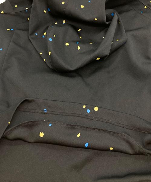 COMME des GARCONS HOMME PLUS（コムデギャルソンオムプリュス）COMME des GARCONS HOMME PLUS (コムデギャルソンオムプリュス) ペンキ柄ジャージーパーカー ブラック サイズ:Sの古着・服飾アイテム
