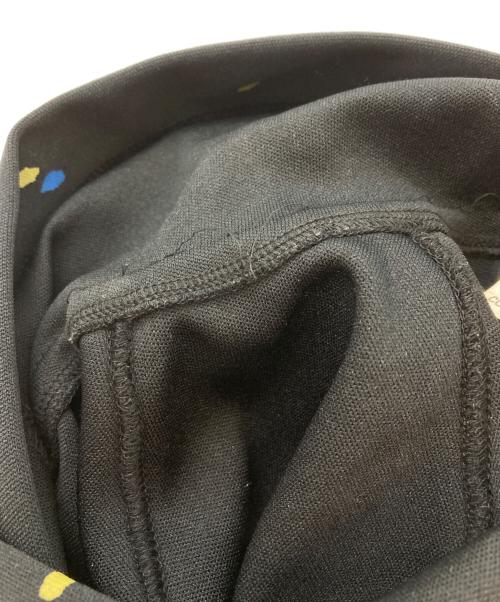 COMME des GARCONS HOMME PLUS（コムデギャルソンオムプリュス）COMME des GARCONS HOMME PLUS (コムデギャルソンオムプリュス) ペンキ柄ジャージーパーカー ブラック サイズ:Sの古着・服飾アイテム