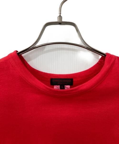 COMME des GARCONS HOMME PLUS（コムデギャルソンオムプリュス）COMME des GARCONS HOMME PLUS (コムデギャルソンオムプリュス) オフショルカットソー レッド サイズ:SIZE Mの古着・服飾アイテム