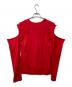 COMME des GARCONS HOMME PLUS (コムデギャルソンオムプリュス) オフショルカットソー レッド サイズ:SIZE M：8000円