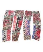 COMME des GARCONS HOMME PLUSコムデギャルソンオムプリュス）の古着「15AW 儀式期 タトゥースキン アームカバー,レッグカバー」｜レッド