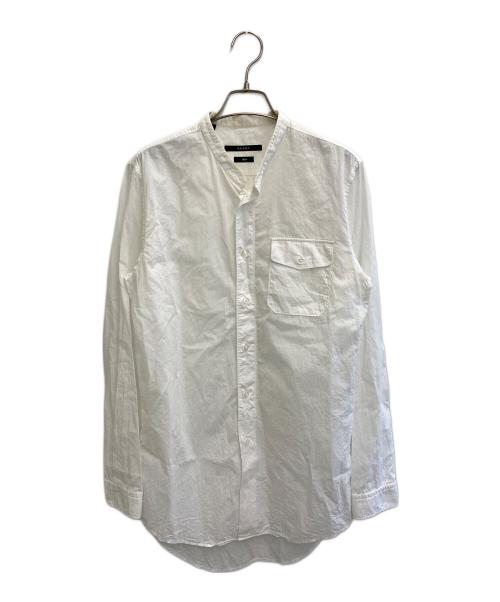 GUCCI（グッチ）GUCCI (グッチ) バンドカラーシャツ ホワイト サイズ:SIZE 38/15の古着・服飾アイテム