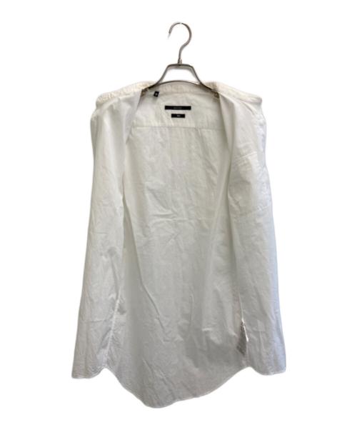 GUCCI（グッチ）GUCCI (グッチ) バンドカラーシャツ ホワイト サイズ:SIZE 38/15の古着・服飾アイテム