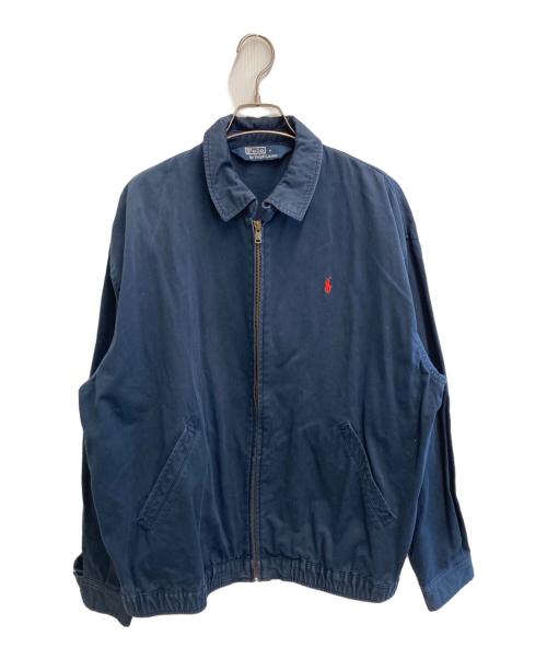 POLO RALPH LAUREN（ポロ・ラルフローレン）POLO RALPH LAUREN (ポロ・ラルフローレン) スイングトップ ネイビー サイズ:Lの古着・服飾アイテム