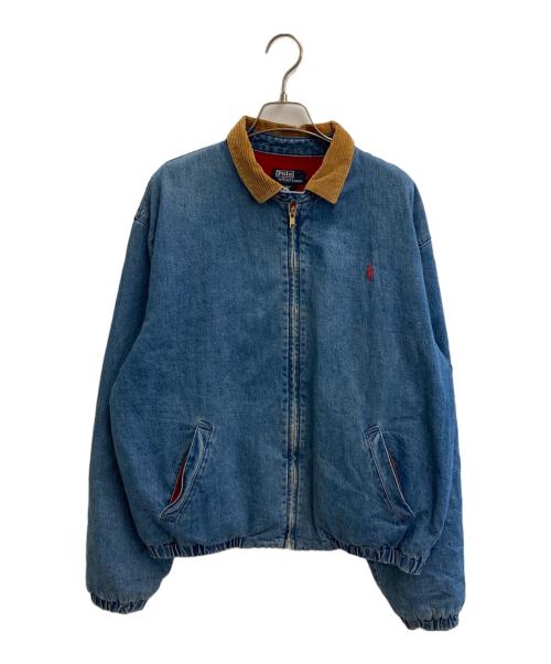 POLO RALPH LAUREN（ポロ・ラルフローレン）POLO RALPH LAUREN (ポロ・ラルフローレン) デニムスイングトップ インディゴ サイズ:Mの古着・服飾アイテム