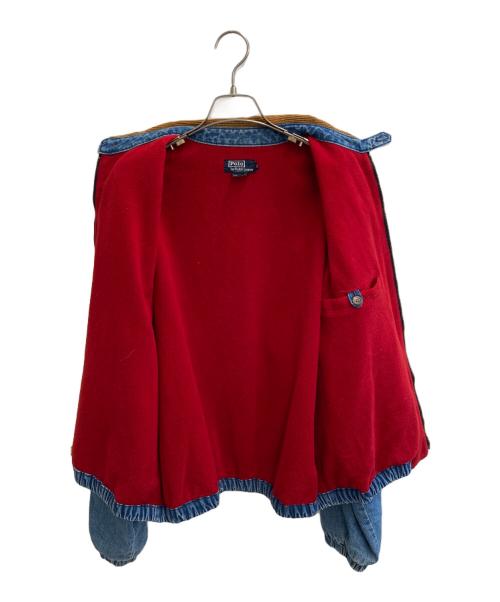 POLO RALPH LAUREN（ポロ・ラルフローレン）POLO RALPH LAUREN (ポロ・ラルフローレン) デニムスイングトップ インディゴ サイズ:Mの古着・服飾アイテム
