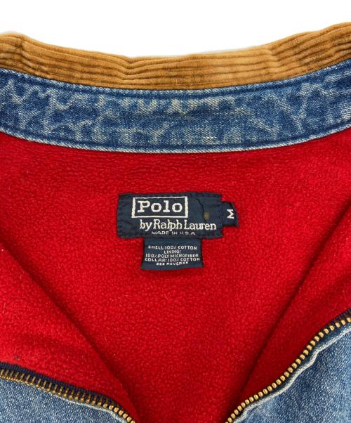 POLO RALPH LAUREN（ポロ・ラルフローレン）POLO RALPH LAUREN (ポロ・ラルフローレン) デニムスイングトップ インディゴ サイズ:Mの古着・服飾アイテム
