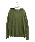 POLO RALPH LAURENポロ・ラルフローレン）の古着「プルオーバーパーカー」｜グリーン