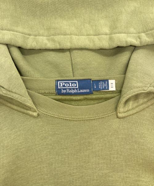 POLO RALPH LAUREN（ポロ・ラルフローレン）POLO RALPH LAUREN (ポロ・ラルフローレン) プルオーバーパーカー グリーン サイズ:SIZE Lの古着・服飾アイテム