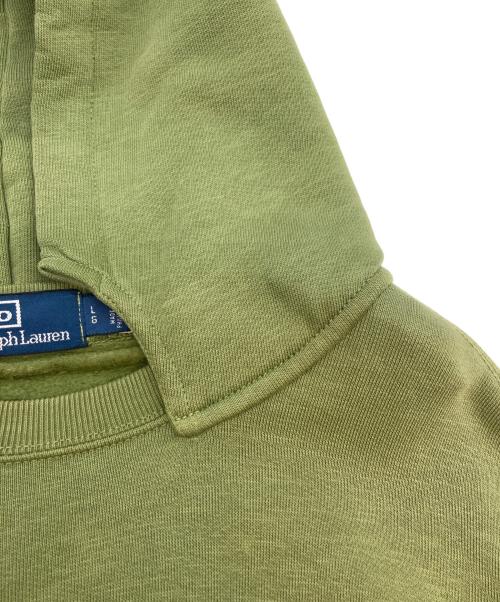 POLO RALPH LAUREN（ポロ・ラルフローレン）POLO RALPH LAUREN (ポロ・ラルフローレン) プルオーバーパーカー グリーン サイズ:SIZE Lの古着・服飾アイテム