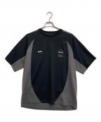 F.C.R.B.エフシーレアルブリストル）の古着「STREAM LINE S/S TOP」｜ブラック