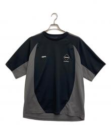 F.C.R.B.（エフシーレアルブリストル）の古着「STREAM LINE S/S TOP」｜ブラック
