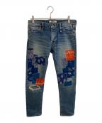 FDMTLファンダメンタル）の古着「デニムパンツ」｜インディゴ