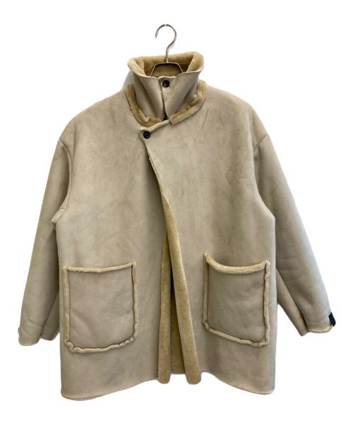 N.HOOLYWOOD（エヌ ハリウッド）N.HOOLYWOOD (エヌ ハリウッド) HALF COAT ベージュ サイズ:M(38)の古着・服飾アイテム