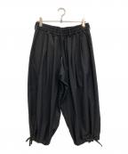 NOT CONVENTIONALノットコンベンショナル）の古着「バルーンパンツ」｜ブラック