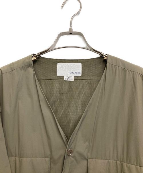 nanamica（ナナミカ）nanamica (ナナミカ) インサレーションカーディガンジャケット オリーブ サイズ:XSの古着・服飾アイテム