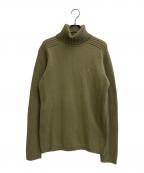 POLO JEANS CO.ポロジーンズカンパニー）の古着「タートルネックニット」｜オリーブ
