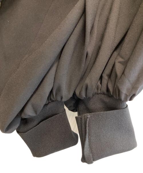 ENFOLD（エンフォルド）ENFOLD (エンフォルド) コットン ウェーブカラー ブラウス プルオーバー トップス ブラック サイズ:38の古着・服飾アイテム