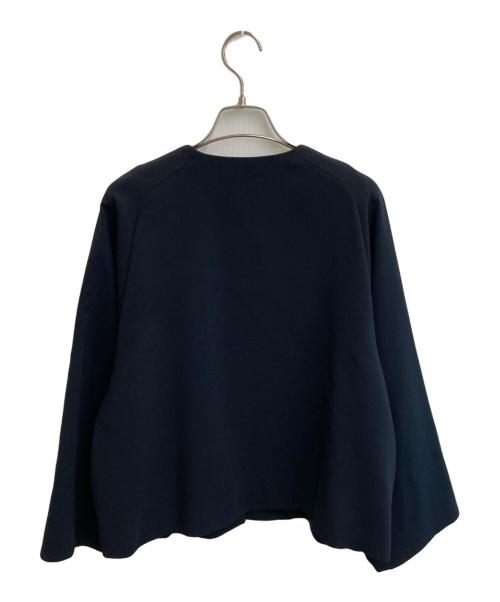 ADORE（アドーア）ADORE (アドーア) ノーカラージャケット ブラック サイズ:Mの古着・服飾アイテム