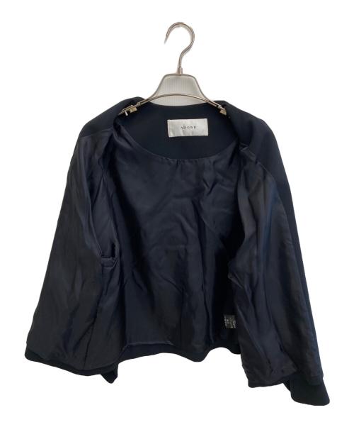 ADORE（アドーア）ADORE (アドーア) ノーカラージャケット ブラック サイズ:Mの古着・服飾アイテム