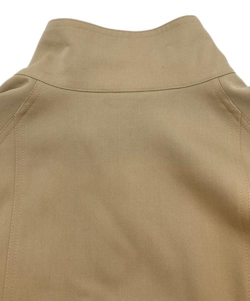 CABAN（キャバン）CABAN (キャバン) ウールギャバジン スタンドカラーコート ベージュ サイズ:Mの古着・服飾アイテム