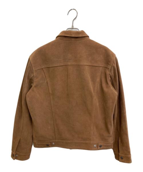 Levi’s Premium（リーバイス）LEVI’S PREMIUM (リーバイス) TYPEⅢ スウェードトラッカージャケット ブラウン サイズ:Mの古着・服飾アイテム
