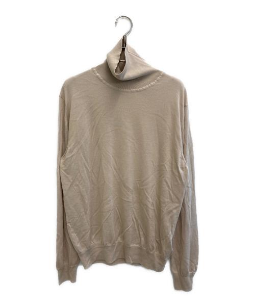 BRIONI（ブリオーニ）BRIONI (ブリオーニ) ニット ベージュ サイズ:52の古着・服飾アイテム