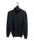 PRADAプラダ）の古着「カシミヤタートルネックニット」｜ブラック