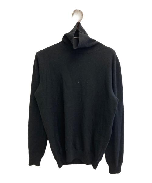 PRADA（プラダ）PRADA (プラダ) カシミヤタートルネックニット ブラック サイズ:50の古着・服飾アイテム