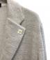 中古・古着 LARDINI (ラルディーニ) テーラードジャケット グレー サイズ:M：15000円