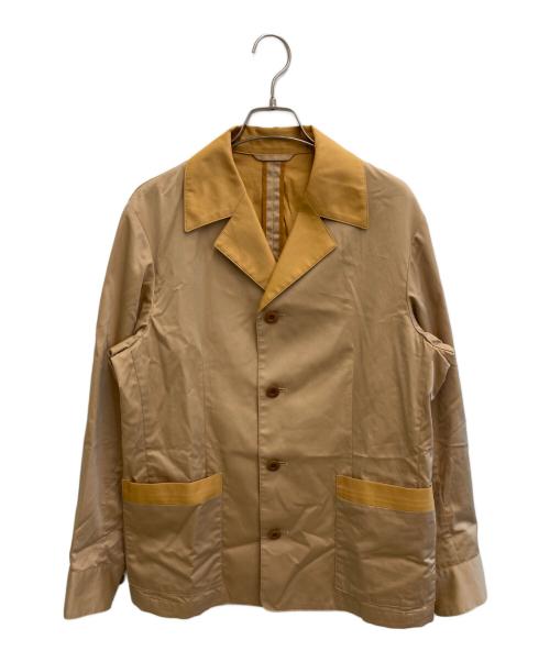 CABAN（キャバン）CABAN (キャバン) コットンシャンブレー ジャケット ベージュ サイズ:Mの古着・服飾アイテム