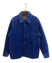 CABAN（キャバン）の古着「ストレッチコーデュロイ シャツブルゾン」｜ブルー