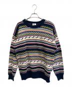 LACOSTEラコステ）の古着「3Dニット」｜マルチカラー