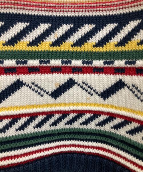 LACOSTE（ラコステ）LACOSTE (ラコステ) 3Dニット マルチカラー サイズ:4の古着・服飾アイテム