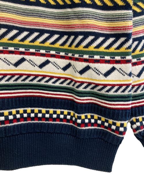 LACOSTE（ラコステ）LACOSTE (ラコステ) 3Dニット マルチカラー サイズ:4の古着・服飾アイテム