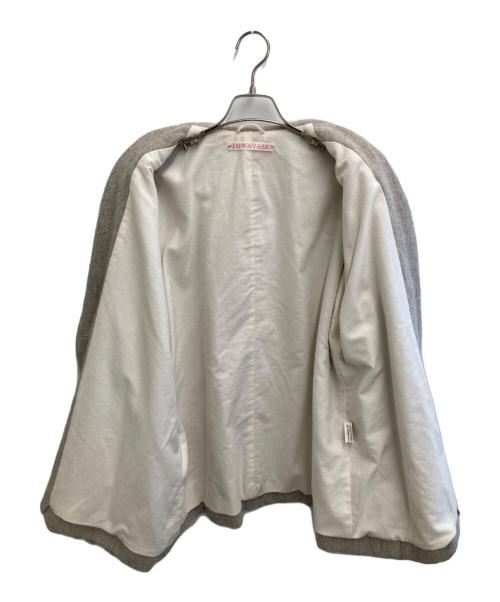 TOWAVASE（トワヴァーズ）towavase (トワヴァーズ) ハーフコート アイボリー サイズ:-の古着・服飾アイテム