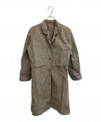 mon sakataモンサカタ）の古着「コート」｜ベージュ