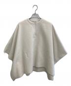 TENNE HANDCRAFTED MODERNテン ハンドクラフテッド モダン）の古着「アンゴラウールポンチョ」｜アイボリー