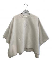 TENNE HANDCRAFTED MODERN（テン ハンドクラフテッド モダン）の古着「アンゴラウールポンチョ」｜アイボリー