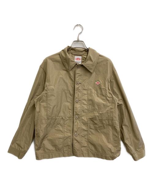 DANTON（ダントン）DANTON (ダントン) POLYESTER MICRO TAFTA COVERALLS ブラウン サイズ:38の古着・服飾アイテム