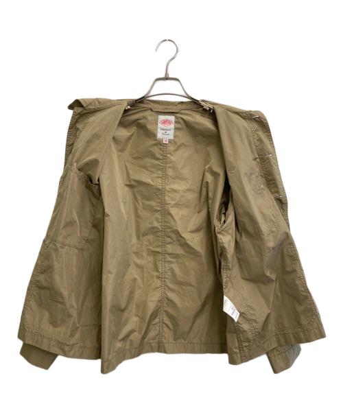DANTON（ダントン）DANTON (ダントン) POLYESTER MICRO TAFTA COVERALLS ブラウン サイズ:38の古着・服飾アイテム