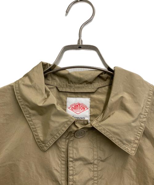 DANTON（ダントン）DANTON (ダントン) POLYESTER MICRO TAFTA COVERALLS ブラウン サイズ:38の古着・服飾アイテム